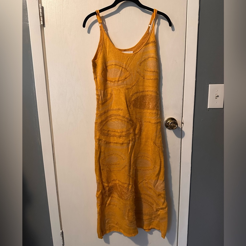 House of Sunny Yellow Midi/Maxi Dress